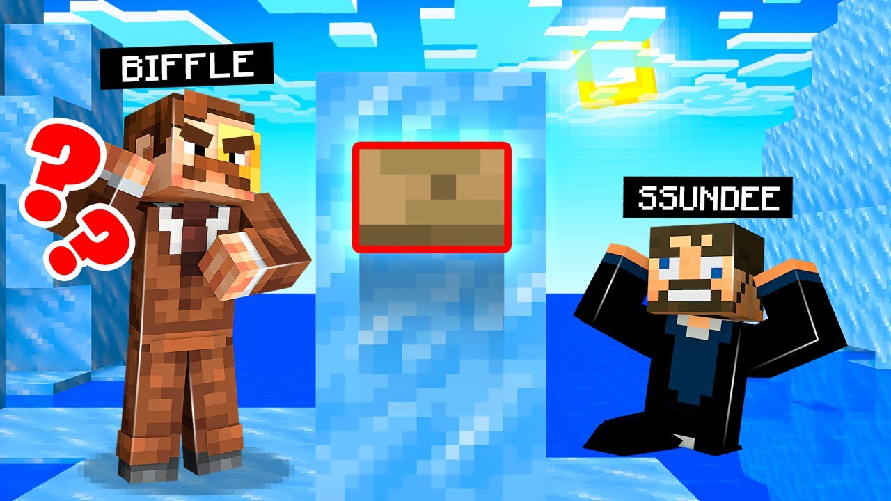Spot The Invisible Button in Minecraft - YouTube