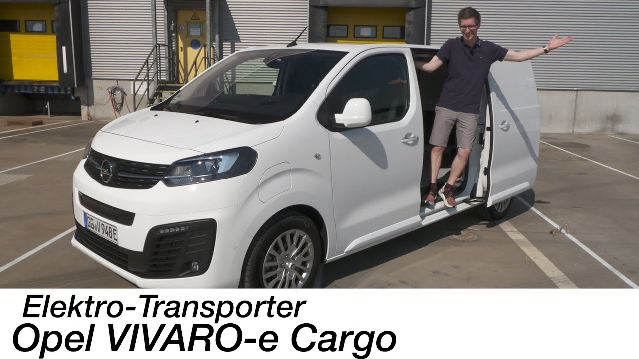 🔋 Opel VIVARO-e Cargo 75 kWh Test / Sind 100 kW (260Nm) genug für's  Gewerbe? - Autophorie 