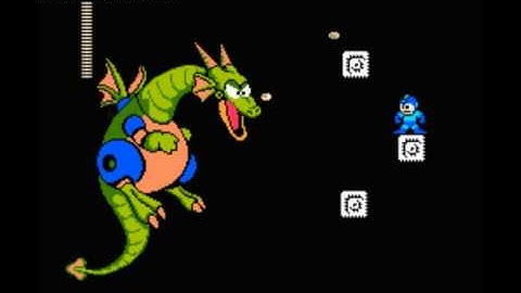 Mega Man 2 Dragon No Damage Mega Buster Only (Difficult Mode)