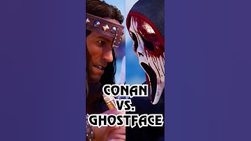 Conan the Barbarian vs. Ghostface ⚔️👻 #mortalkombat1 #conan #shorts