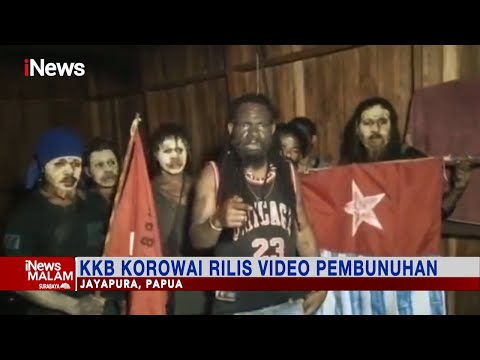 KKB Korowai Rilis Video Pembunuhan Sadis di Jayapura, Papua #iNewsMalam 20/07