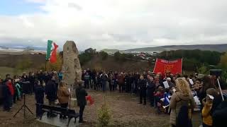 Acto homenaje en Otano aniversario Xavier Mina