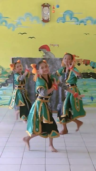 Juara 3 Tingkat Kabupaten Bulungan lomba Tari FLS3N SD 001 Bunyu