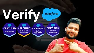 How to verify Salesforce Certifications on Trailhead  Salesforce Geek