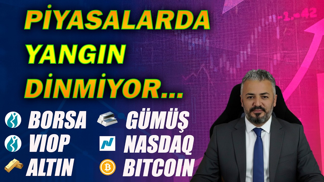 BORSA POZİTİF AYRIŞTI FAKAT...| ZARLAR HİLELİ OLABİLİR | #borsa #viop #altın #gümüş #nasdaq #bitcoin