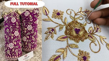 Blouse design for beginnersi || Blouse work || #aariwork #aariembroidery2_0