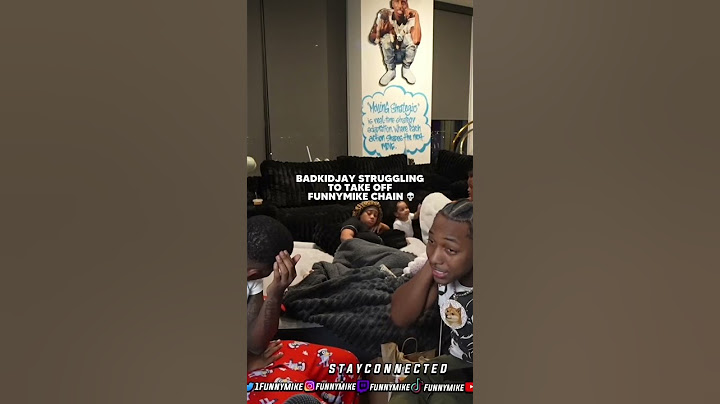 #BadKidJay Struggling To Take Off #FunnyMike Chain 🤣
