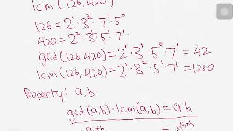 Week 2: Gcd, Lcm, Modular Arithmetic