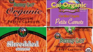 Several brands of carrots recalled due to bacteria