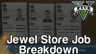 GTA 5 - Jewel Store Job Breakdown - How To Earn The Most Money During Your First Heist