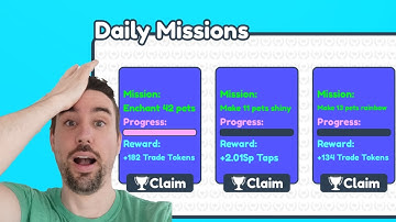 How to get Daily Missions Tapping Simulator Roblox