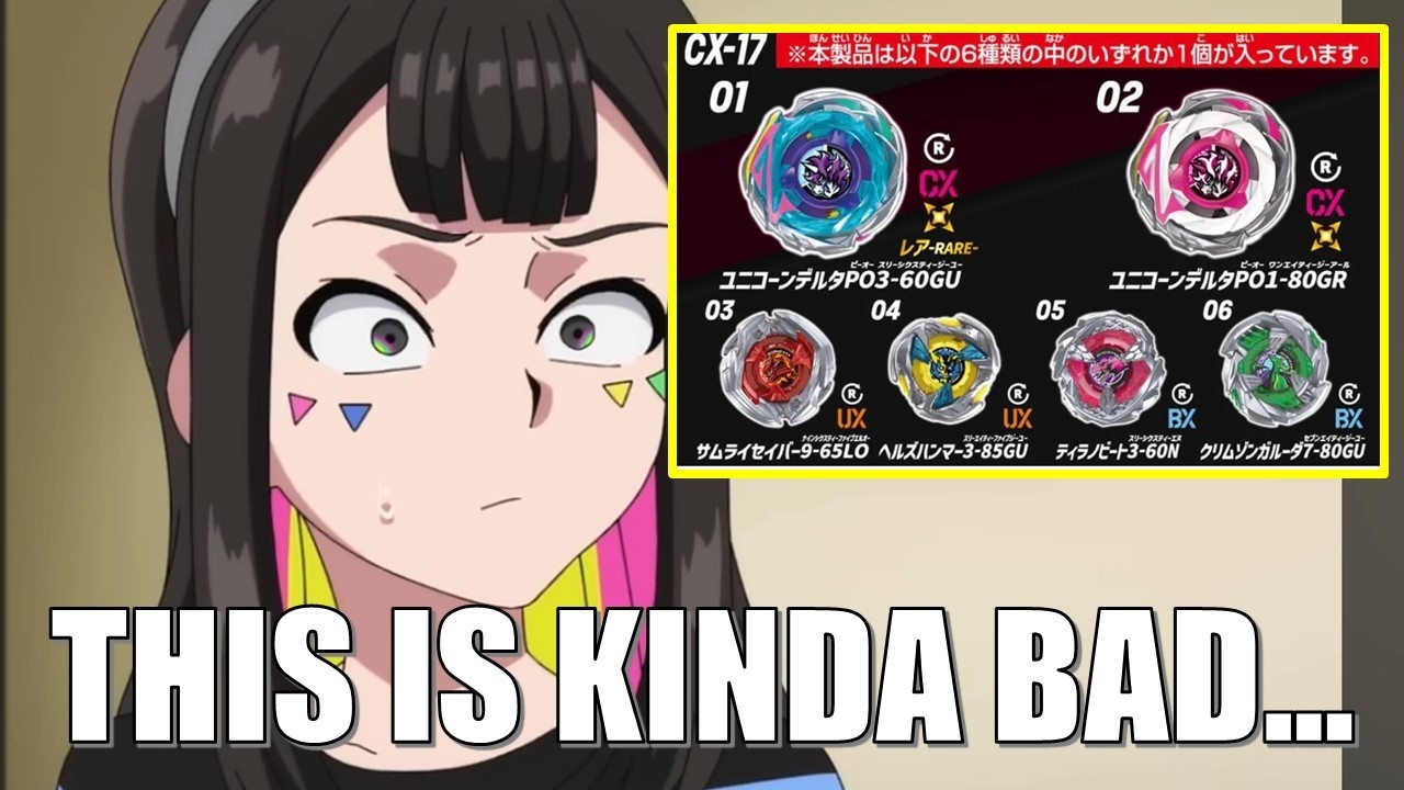 3-85 AGAIN!!?? Delta Unicorn CX-17 Random Booster Details REVEALED