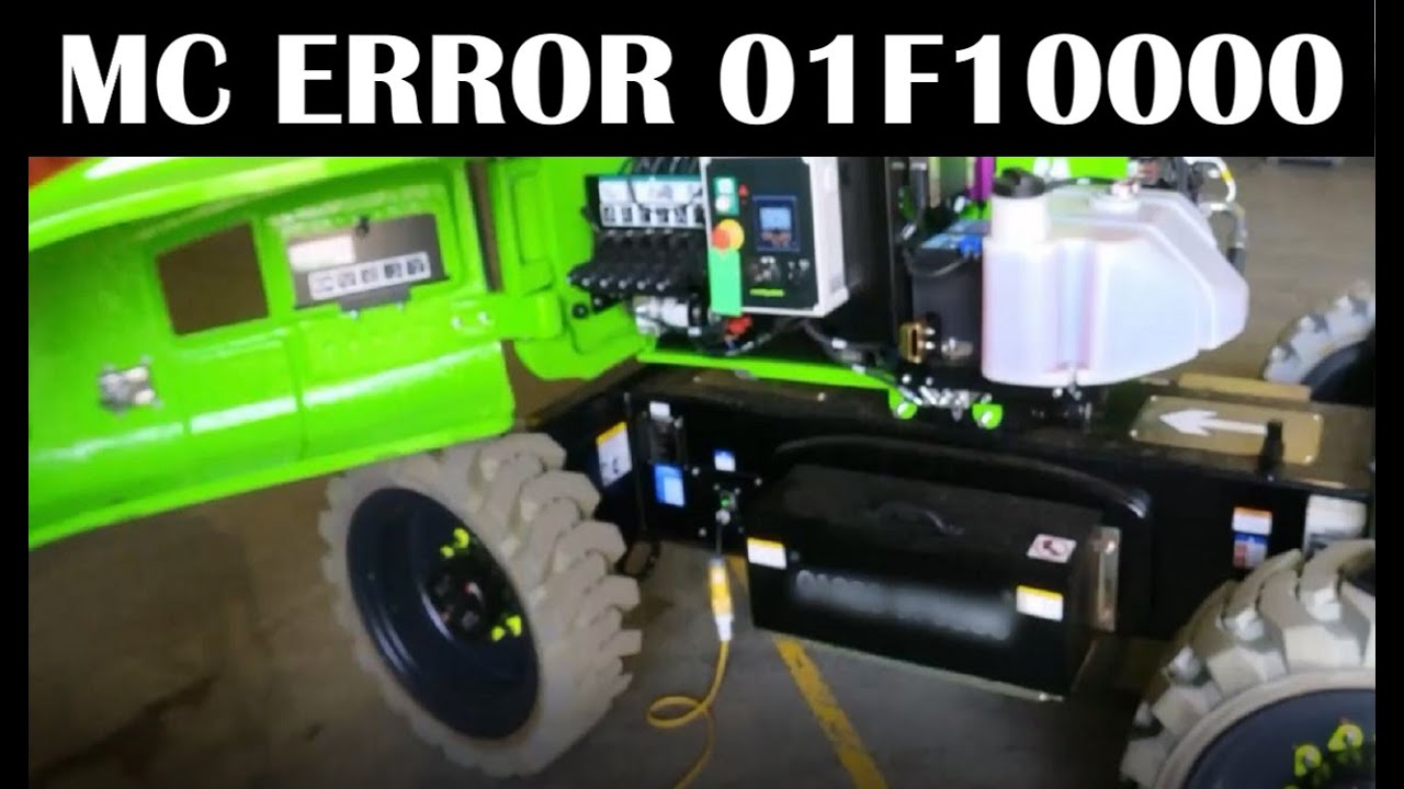 Niftylift Hr17 4x4 SP50 4x4 Hybrid error 01F10000 FULL