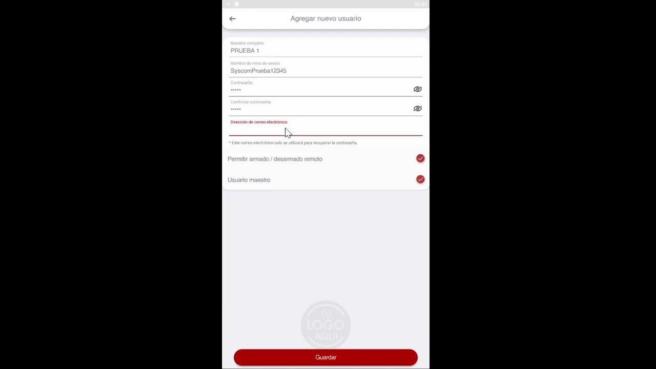 M2M Services Administración de usuarios desde la app RControl YouTube