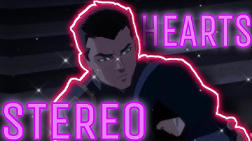 [ Damirae ] Damian Wayne and Raven // Stereo Hearts edit AMV