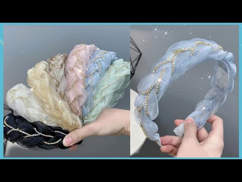 ✨️DIY HEADBAND/Cómo hacer una Diadema para ti para vender o Regalar/balaca