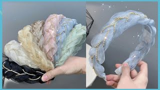 ✨DIY HEADBAND/Cómo hacer una Diadema para ti para vender o Regalar/balaca