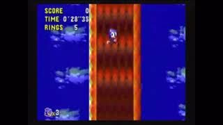 I found a New Sonic CD glitch