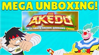 MEGA Unboxing AKEDO Ultimate Arcade Warriors (Ultra Rare Mythical Warrior!)