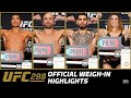 UFC 298: Volkanovski vs Topuria Official Weigh-In Highlights | MMA Fighting