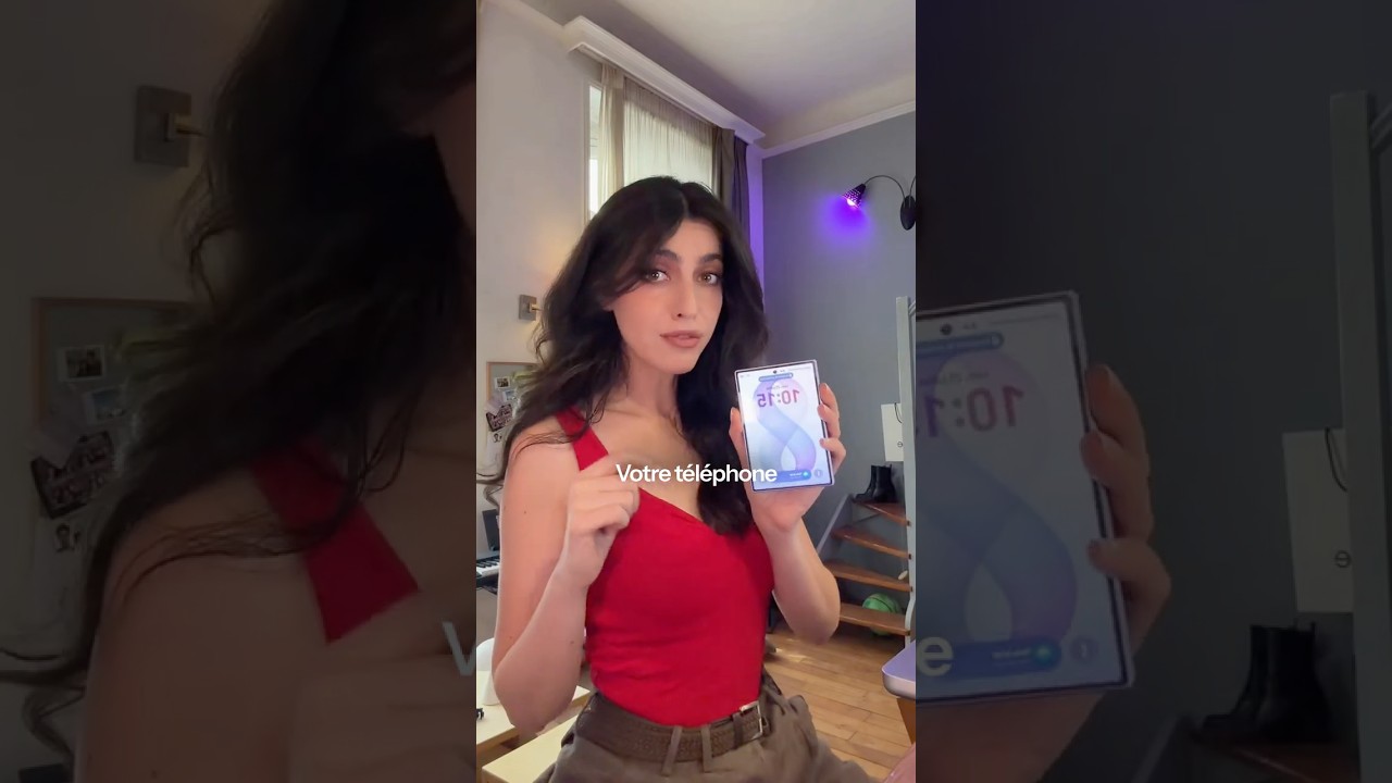 Votre téléphone va changer de look 🫣 #telephone #passeport #samsungzfold8