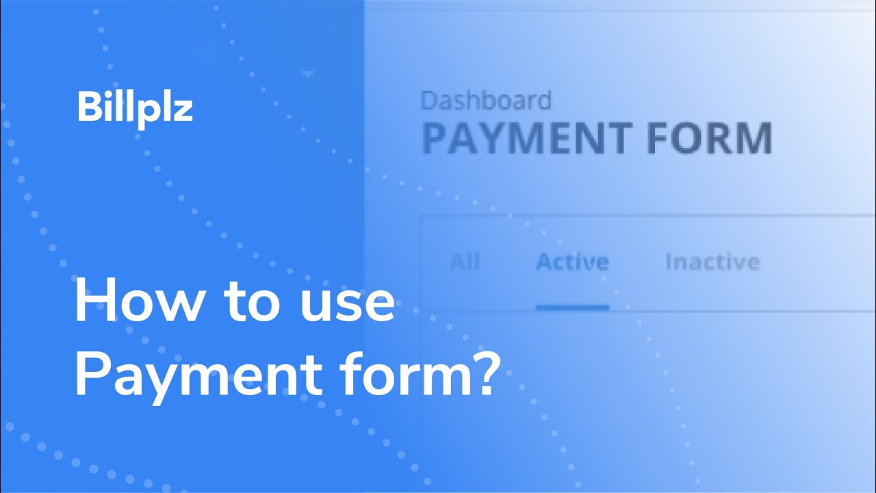 Pay 3 forms