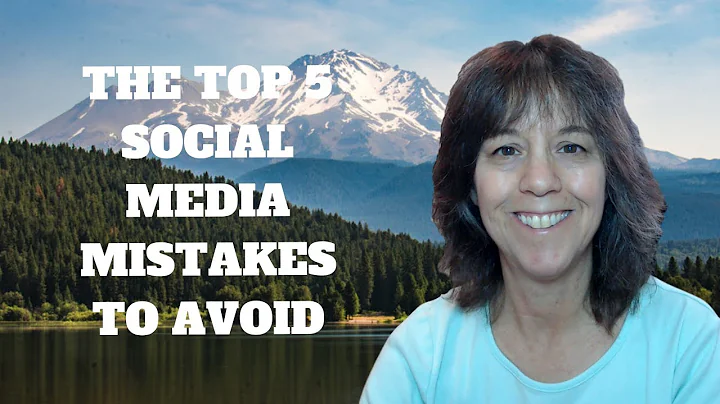 😱THE TOP 5 SOCIAL MEDIA MISTAKES TO AVOID👈