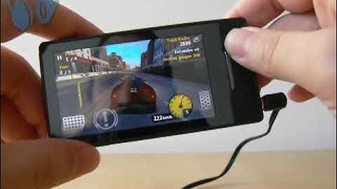 Zune HD : PGR: Ferrari Edition (video game 3D)