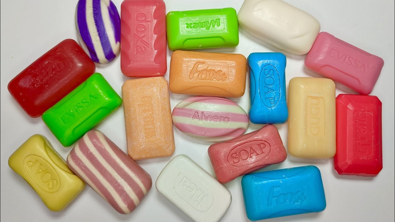 Cutting dry soap 🧼 Satisfying ASMR video 💤 Soap carving 🔪 Асмр мыло. Video for sleep