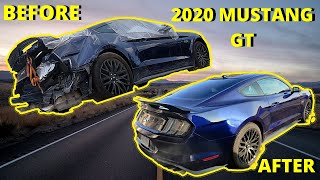 Rebuilding 2020 Mustang GT in 10 minutes