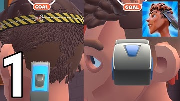 Fade Master 3D : Barber Shop - Gameplay / Walkthrough - Part 1 (IOS & Android)