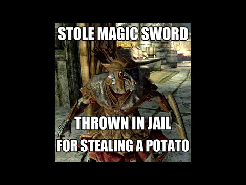 funny skyrim memes