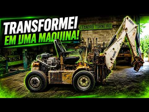BUILDING THE UPPER ASSEMBLY SUPPORT FOR THE EXCAVATOR