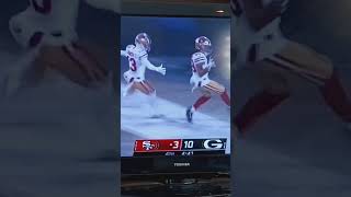49ers blocked punt return for a touchdown against packers in nfc divisional