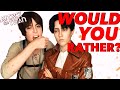 ERERI WOULD YOU RATHER? | ATTACK ON TITAN In-Character Livestream