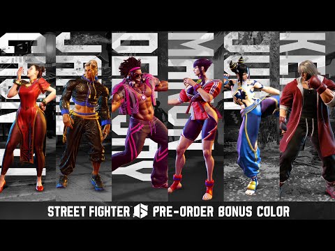 Street Fighter 6 - Pre-Order Bonus Color 