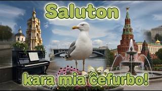 Mia vojaĝo Moskven. La renkontiĝo kun eksterlanda amiko en la ĉefurbo