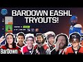 EASHL TRYOUTS REUNITE THE BARDOWN BEER LEAGUE TEAM (FAN VOTE)