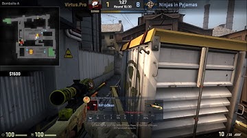POV - Draken (NiP)(22-7) vs Virtus.Pro / ECS Season 3 Europe / 28th of May 2017