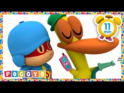 📚🎶 Aprenda espanhol com o Pocoyo 💙  Desenhos animados para Crianças 