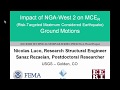 4 - NGA West 2 (2013) - Impact of NGA West 2 on MCER