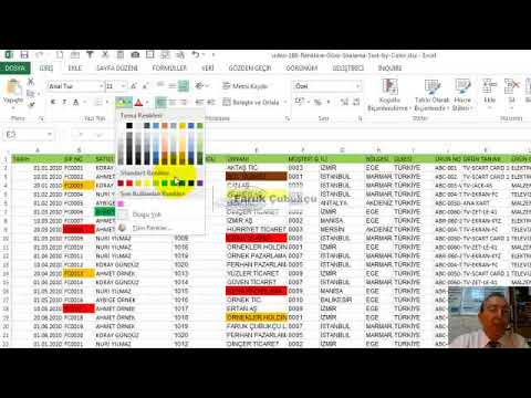 Video: Renge Göre Nasıl Sıralanır
