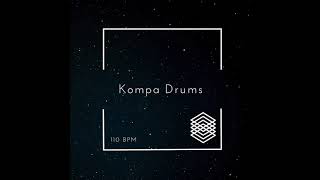 Video thumbnail of "Kompa Practice Drums 110 BPM"