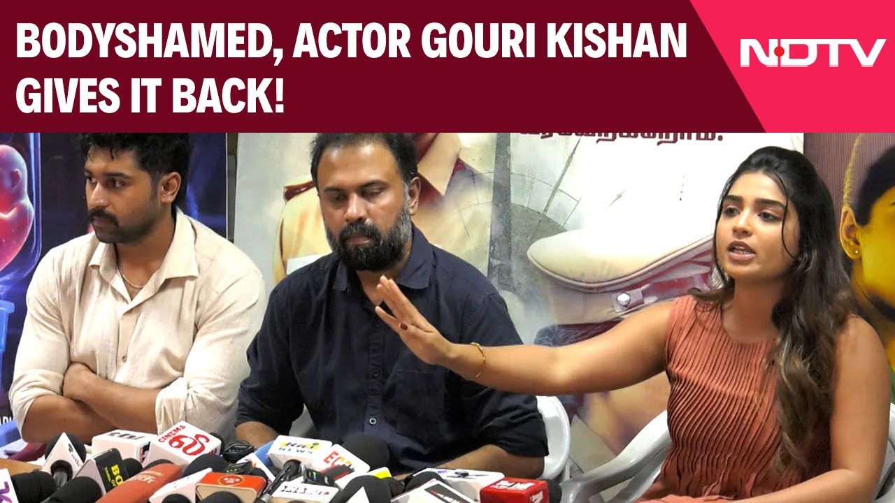Gouri Kishan Slams Journalist For Bodyshaming Her With Weight Question: "Such A Disgrace"