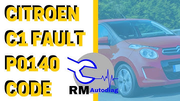 Citroen C1 P0140 O2 sensor bank 1 sensor 2 no activity
