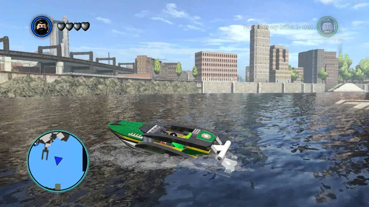 Lego Marvel Super Heroes Vehicle Mandarin S Boat 60fps 1080p Youtube