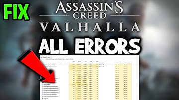 Assassin’s Creed Valhalla – How to Fix All Errors – Complete Tutorial