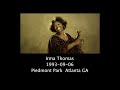 Capture de la vidéo Irma Thomas  1993-09-06  Piedmont Park  Atlanta Ga  Audio Only