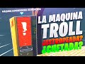 ESTA MÁQUINA ESTROPEADA TE PUEDE DAR EL MEJOR LOOT! | FORTNITE