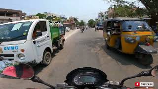 Gopalapatnam To Duvvara Via Narava Road Complete Road Vlog With beautiful view Vlog | Kiran Tummala